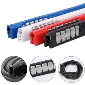 U-Shaped Steel Belt Anti-Collision Edge Protection Automobiles PVC Rubber Sealing Strip
