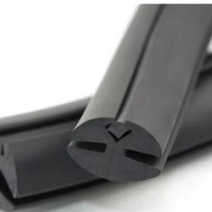 Door and Window Mechanical Card Glass Three-Port Window Sealing Strip