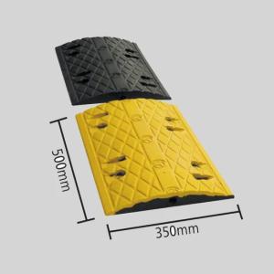 Professional Reflective Visual Rubber Speed Reducer Speed Bumper