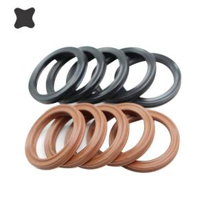 Metric Quad-Ring AS568 Sizes NBR Nitrile Buna-N FPM FKM Rubber X-Ring Seal Quad X Ring Seal
